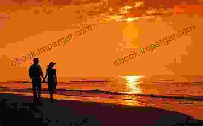 A Couple Taking A Romantic Walk Along A Beach At Sunset, Creating Memories That Will Last A Lifetime. Sunset Pictures To Make You Smile