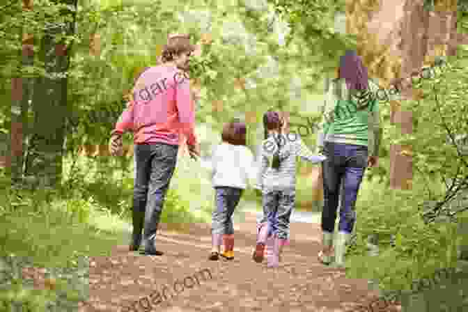 A Family Going For A Walk Healthy Family Happy Family: A Guide For Transitioning The Family Into Eating Healthy