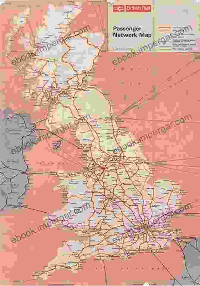 A Map Of London's Railway Network In The 1950s And 1960s London Local Trains In The 1950s And 1960s