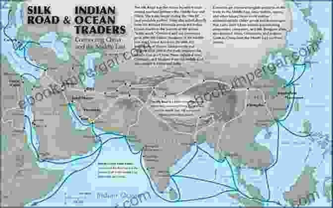 A Map Of The Silk Road, Highlighting The Routes For Textile Trade First Textiles: The Beginnings Of Textile Production In Europe And The Mediterranean: The Beginnings Of Textile Manufacture In Europe And The Mediterranean (Ancient Textiles 32)