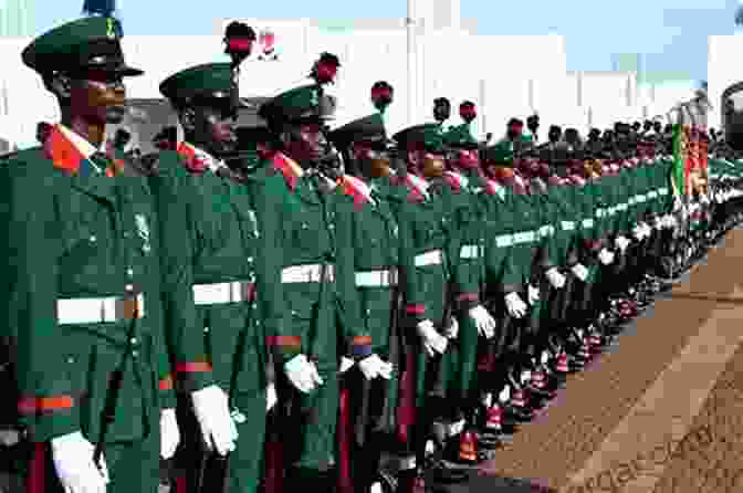 A Photograph Of A Military Parade In Nigeria. Nigeria Political History