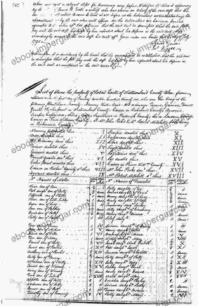 A Scanned Copy Of Robert Carter III's Deed Of Manumission, A Legal Document Written On Parchment With Ornate Handwriting, Granting Freedom To His Enslaved People. The First Emancipator: The Forgotten Story Of Robert Carter The Founding Father Who Freed His Slaves