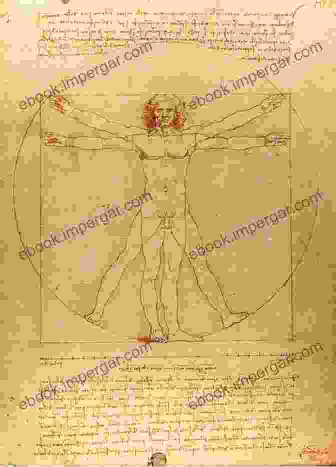 A Sketch Of Leonardo Da Vinci's Vitruvian Man, A Iconic Depiction Of Human Proportions A Plain And Faithful Narrative Of The Original Design Rise Progress And Present State Of The Indian Charity School At Lebanon In Connecticut