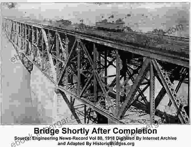 A Towering Railroad Bridge Against A Backdrop Of Rolling Hills, Symbolizing The Engineering Prowess Of The Bessemer And Lake Erie Railroad. Bessemer And Lake Erie Railroad (Images Of Rail)