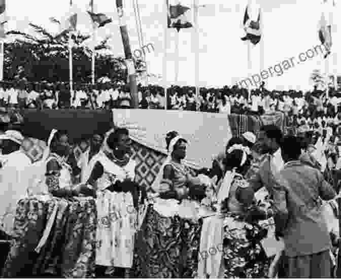 A Vintage Photograph Of Nigerian Independence Celebrations. Nigeria Political History