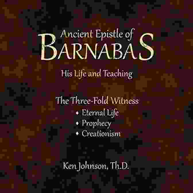 Ancient Epistle Of Barnabas Book By Ken Johnson Ancient Epistle Of Barnabas Ken Johnson