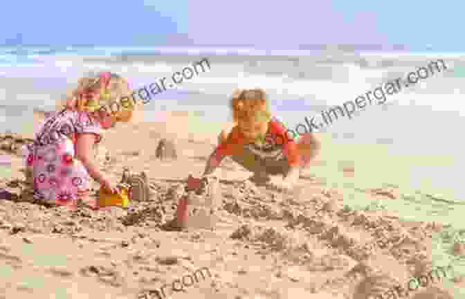 Children Playing On A Pristine Beach With Rolling Sand Hills In The Background Amazing Beaches ( Childrens Picture Age 1 5)