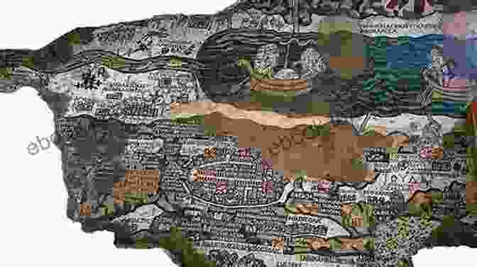 Close Up Of A Section Of The Mosaic Map Of The Holy Land In Madaba, Showcasing Intricate Details Of Jerusalem And The Surrounding Region Competitive Archaeology In Jordan: Narrating Identity From The Ottomans To The Hashemites