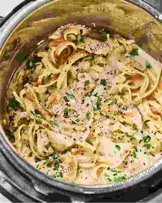 Creamy Chicken Alfredo Pasta Made In An Instant Pot Meal Ideas: How To Cook With Instant Pot: Easy Meal Prepare