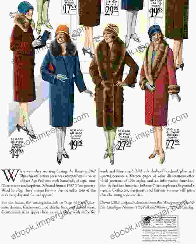 Fashion Designer Sketching A 1920s Inspired Dress, Referencing Montgomery Ward Fashions Of The Twenties Montgomery Ward Fashions Of The Twenties (Dover Fashion And Costumes)