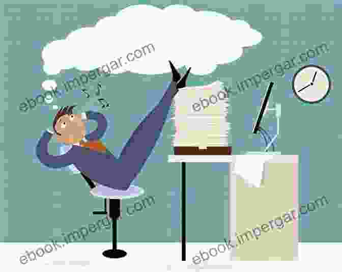 Illustration Of A Person Struggling With Procrastination Self Discipline Made Easy: Achieve Your Goals Learn How Self Control Works And Beat Procrastination