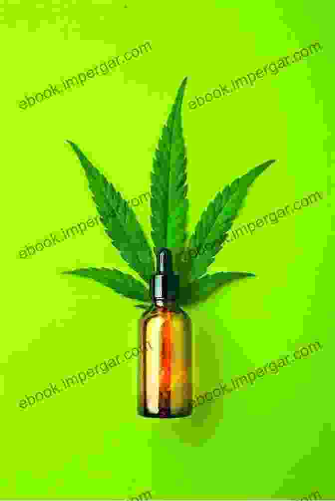 Image Of Cannabis Plant And CBD Oil Bottle On A Colorful Background, Representing The Integration Of Medicinal Cannabis And CBD In Mental Healthcare Medicinal Cannabis And CBD In Mental Healthcare