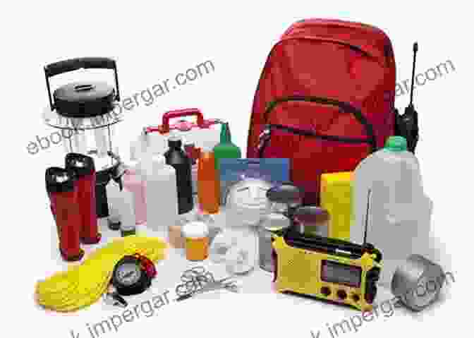 Image Shows A Disaster Preparedness Kit Containing Essential Supplies Such As Food, Water, First Aid, And A Flashlight. Social Media Use In Crisis And Risk Communication: Emergencies Concerns And Awareness