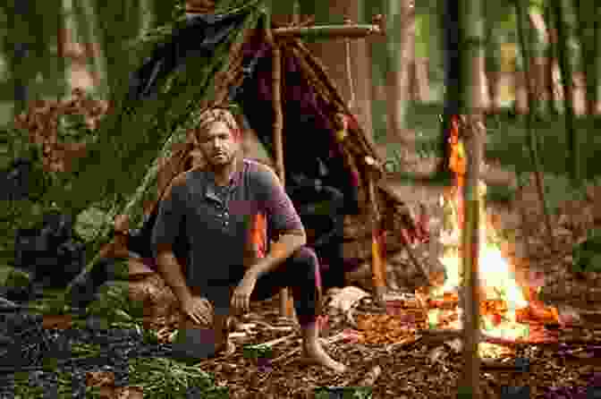 Image Shows A Person Practicing Survival Skills In A Forest. Social Media Use In Crisis And Risk Communication: Emergencies Concerns And Awareness