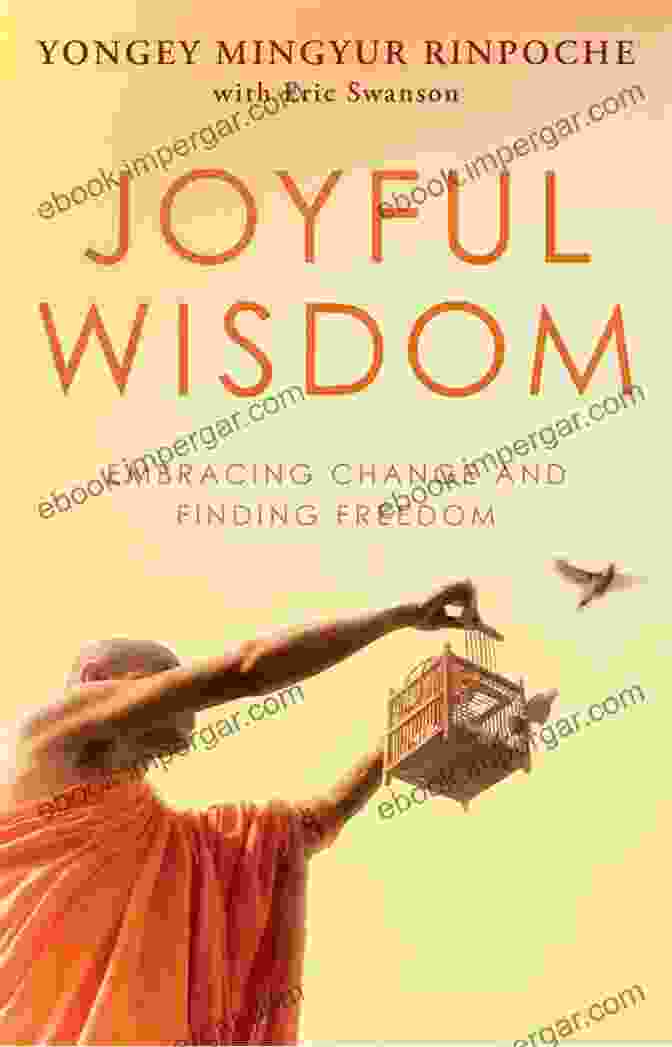 The Joyful Wisdom Book Cover With A Vibrant Orange Background And Bold Black Lettering The Joyful Wisdom