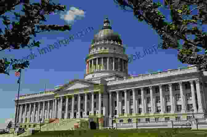 The Majestic Utah State Capitol Building, A Symbol Of The State's Government And The Embodiment Of The Utah State Constitution Utah State Constitution