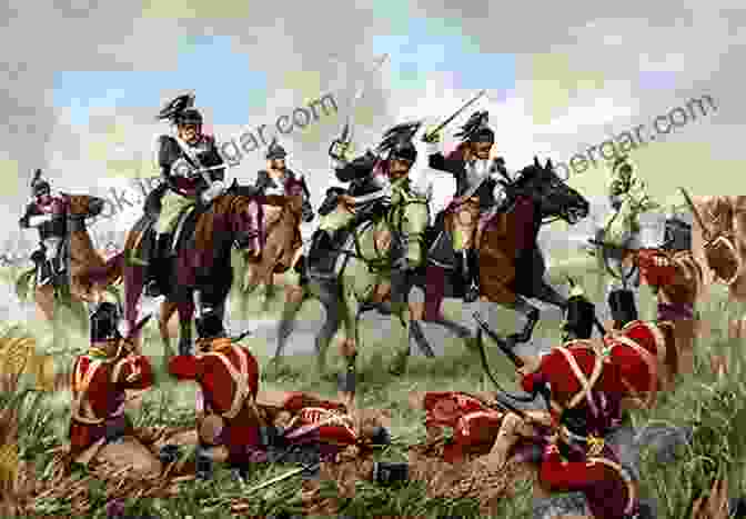 Yeomen Of England Cavalrymen Charging Into Battle During The Napoleonic Wars. Yeomen Of England: Tales Of The Northamptonshire Yeomanry 1794 1966