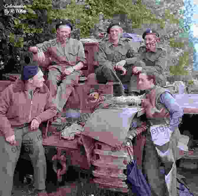 Yeomen Of England Tank Crews Preparing For Battle During World War II. Yeomen Of England: Tales Of The Northamptonshire Yeomanry 1794 1966