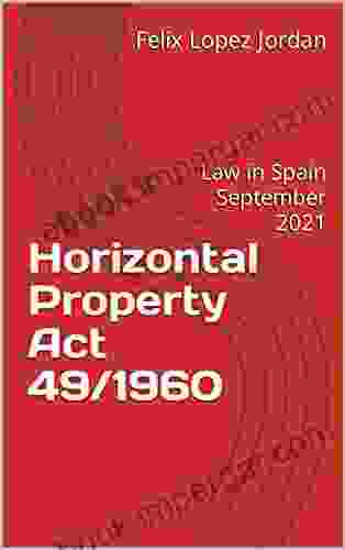 Horizontal Property Act 49/1960: Law In Spain September 2024