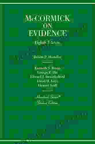 McCormick On Evidence (Hornbooks) Kenneth S Broun