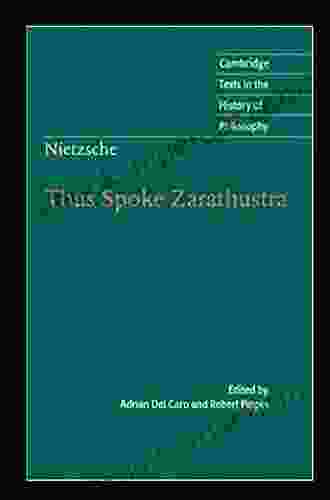 Nietzsche: Thus Spoke Zarathustra (Cambridge Texts in the History of Philosophy)